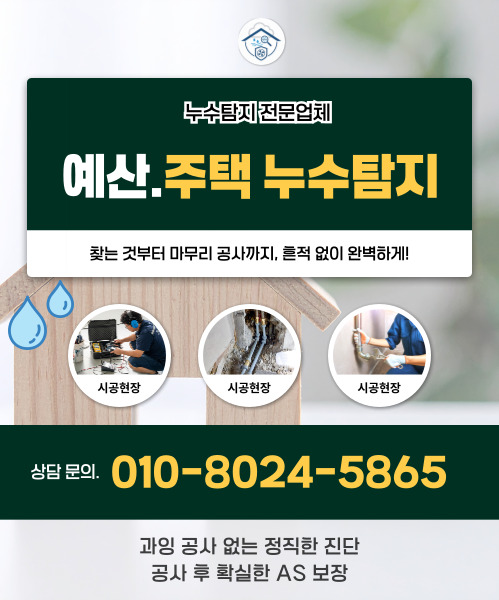 주택누수탐지 모바일 비주얼 0
